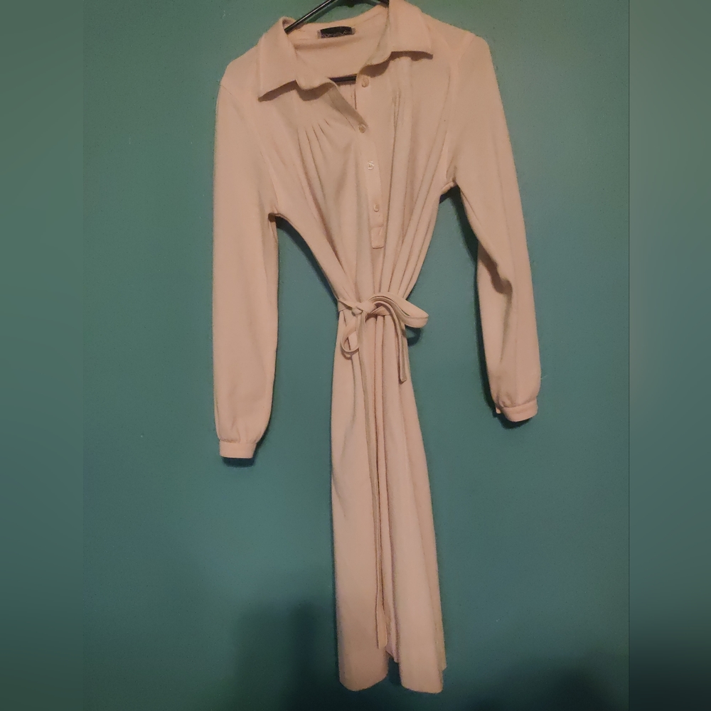 Vintage yellow tennis dress